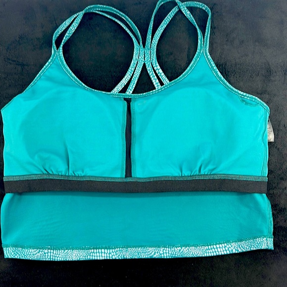 Calvin Klein Performance Printed Strappy-Back Tank Top Size XL - Picture 7 of 14